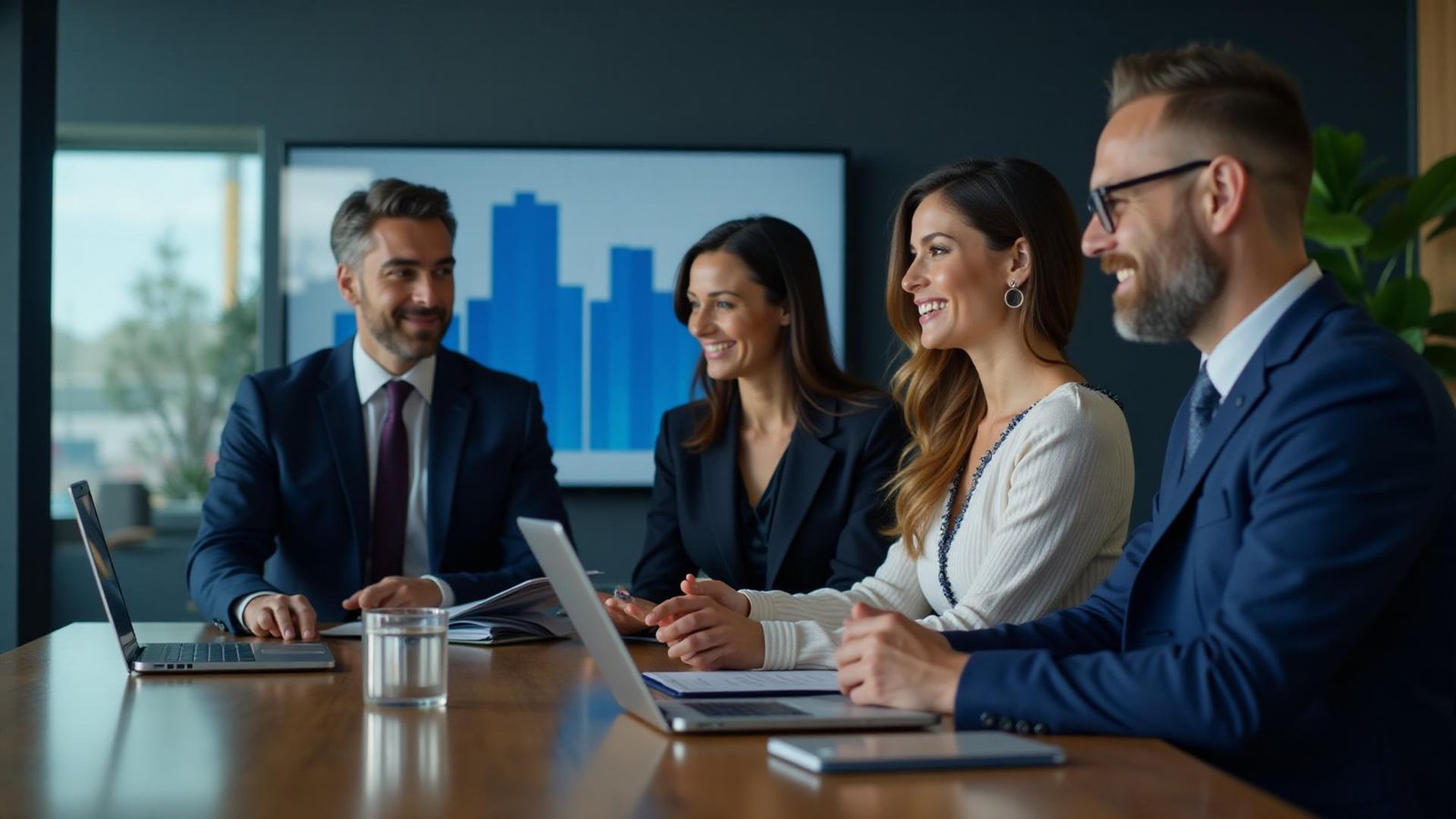 Professional consulting team